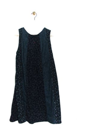 1114-AO_シャツコール花柄pt Jスカート(身丈106)_￥19,580(税込)