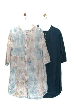 8003-CO_80ローンミラクルウェーブチュニックO.P(身丈95)(7分袖)_￥16,280(税込)