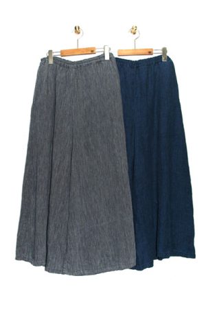 8116-AN_先染インディゴフレアパンツ_￥21,780(税込)