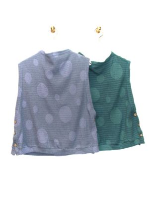 8125-AN_ドットジャガードベスト_￥10,780(税込)