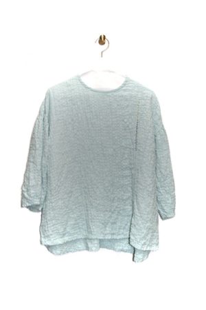 8127-BO_L:モダールヘアラインチュニック(身丈66)(6分袖)_￥16,280(税込)