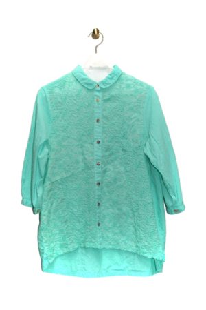 9000-BO_レースパッチワークブラウス(7分袖)_￥16,280(税込)