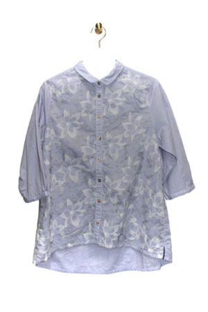 9003-BN_オーバーレースブラウス(7分袖)_￥15,180(税込)