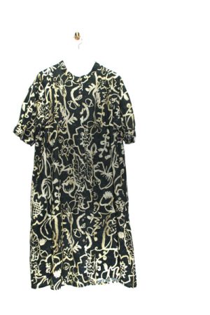 9013-AN_C:LローンプリントチュニックO.P(身丈106)(5分袖)_￥24,200(税込)