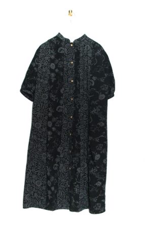 9105-AN_マンガン絣チュニックO.P(身丈108)(5分袖)_￥29,700(税込)