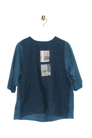 9111-BO_30:-ベーシック天竺T・チュニック(身丈65)(5分袖)_￥12,980(税込)