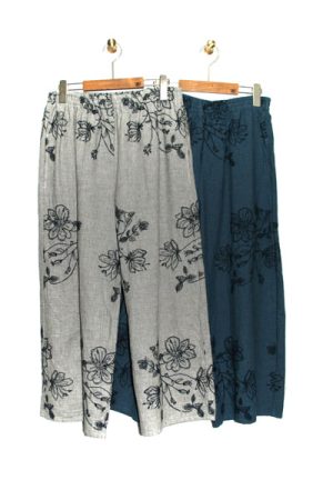 9119-CN_C:Lポプリンレースパンツ_￥24,200(税込)